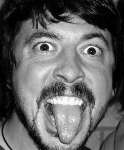 Dave Grohl, 2005, photographed by Mick Rock.
