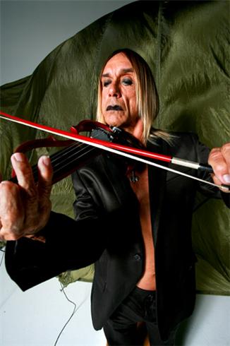Iggy Pop, 2008, photographed by Mick Rock.