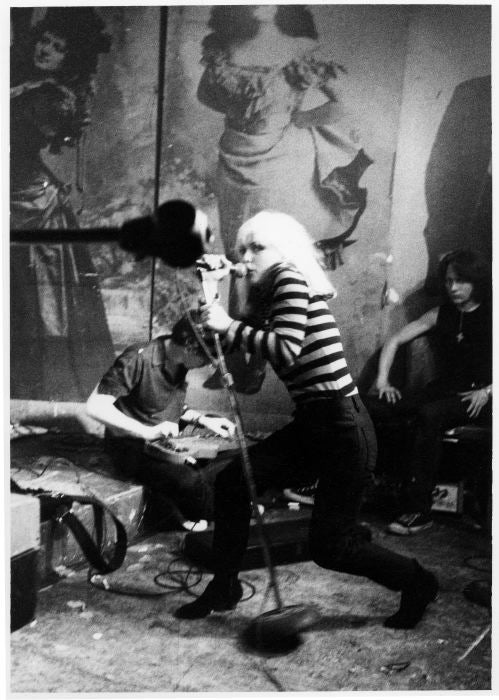 Debbie Harry, New York City, 1977, photographed by Godlis.