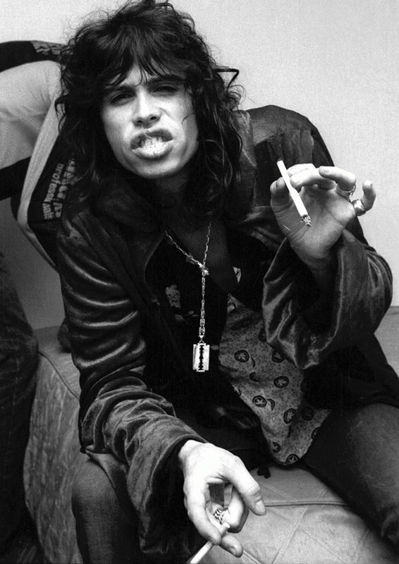 Steven Tyler, London, 1976