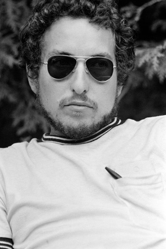 Bob Dylan in Sunglasses, Woodstock, New York, 1969