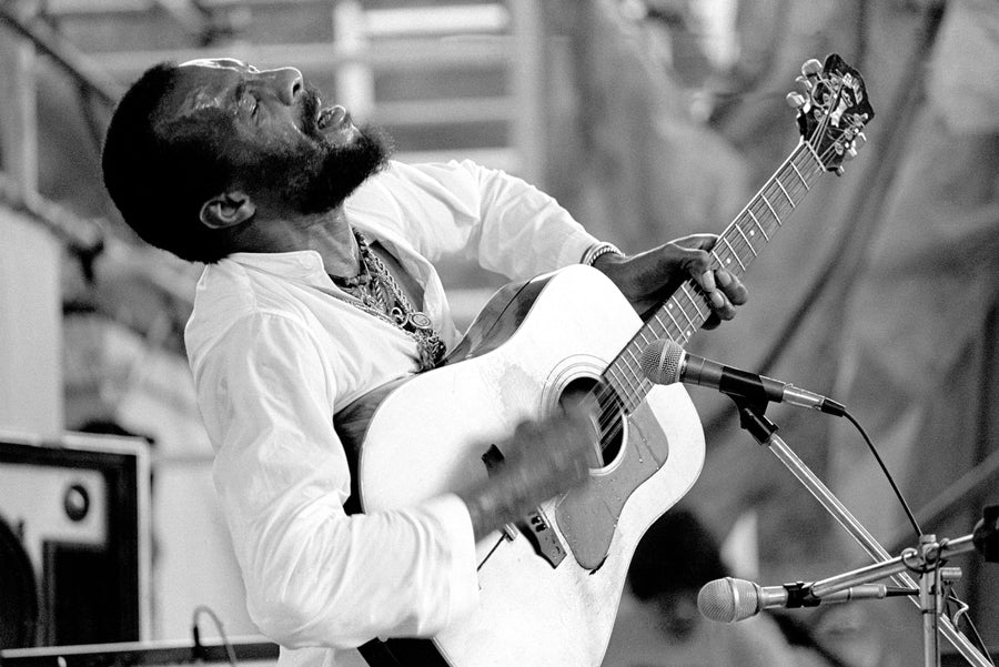 Richie Havens, Central Park, New York City, 1977