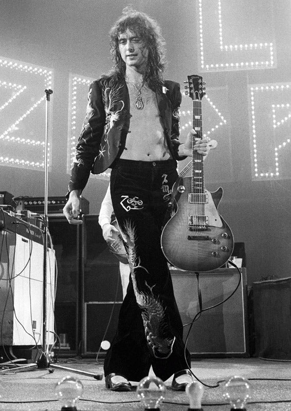Jimmy Page, London, 1975