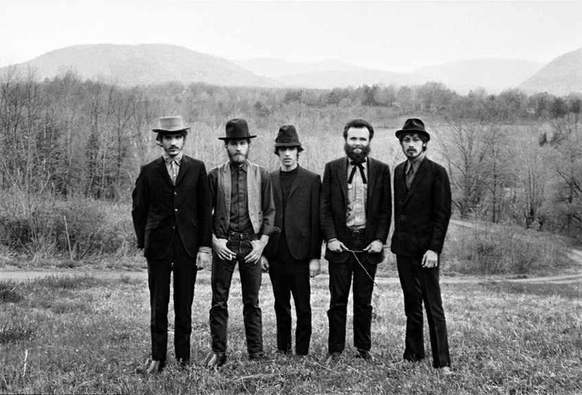 The Band Field Portrait, Woodstock, 1968
