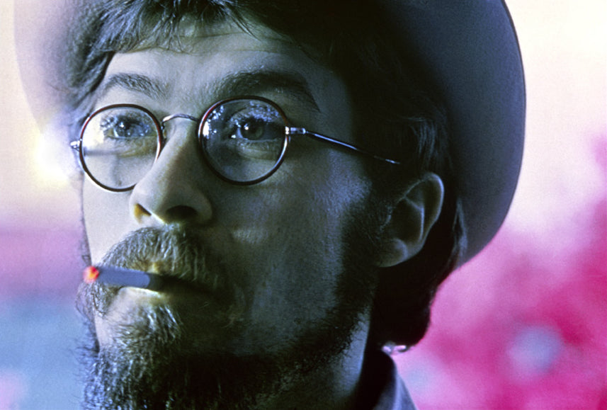 Robbie Robertson Smoking, 1968
