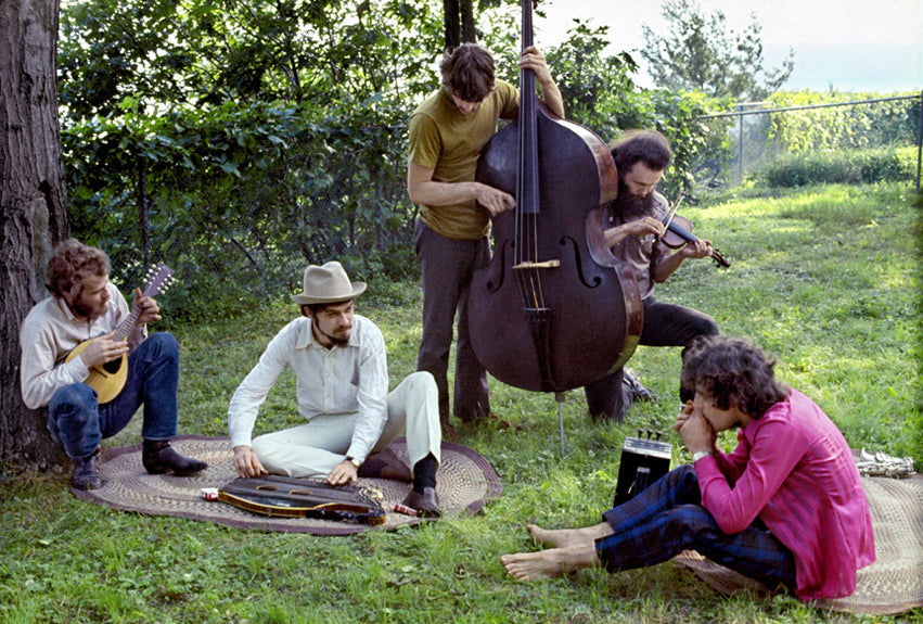 The Band Outdoors with Instruments, 1969