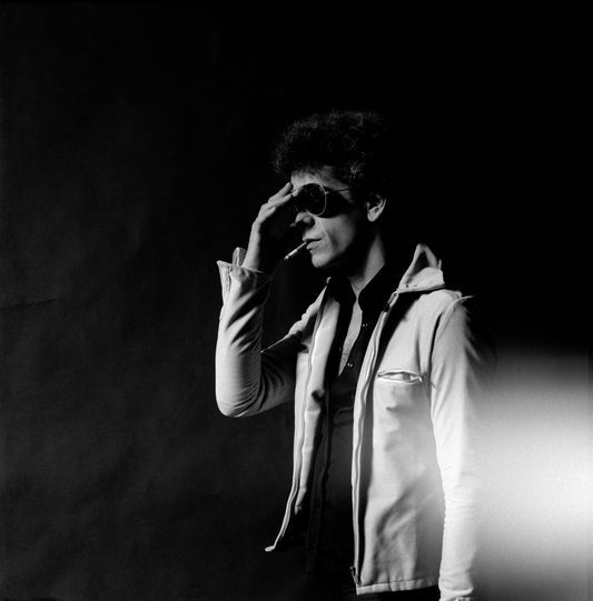 Lou Reed, New York City, 1976, photographed by Mick Rock.