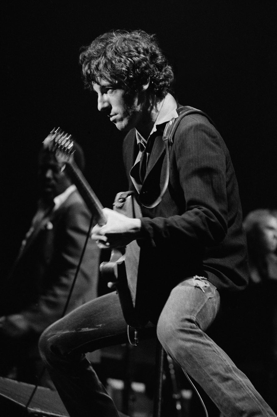 Bruce Springsteen, 1978, photographed by Patrick Harbron.