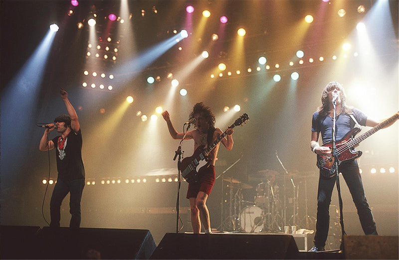 AC/DC photographed by Charlyn Zlotnik.