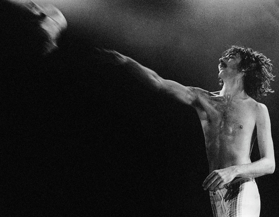 Charly Garcia, Buenos Aires, Argentina, 1983, photographed by Andy Cherniavsky.