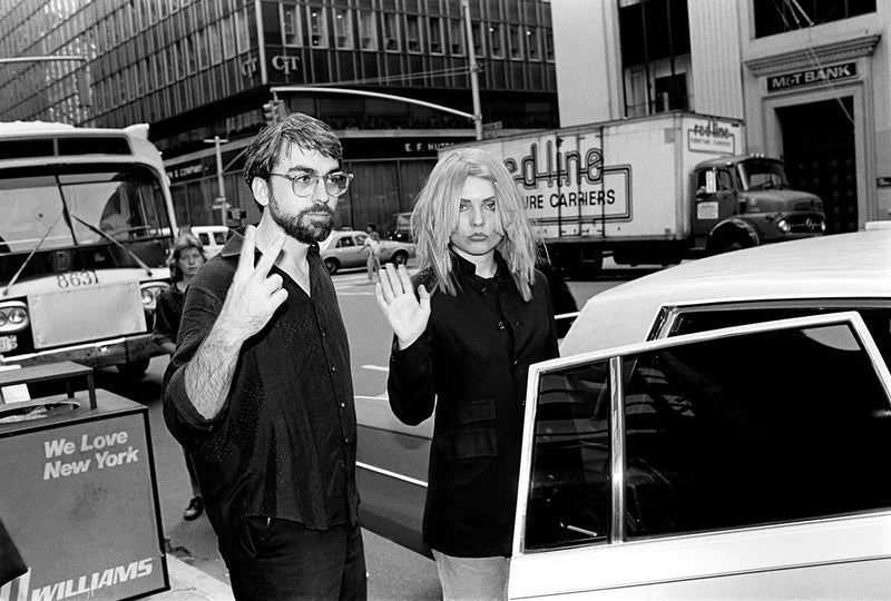 Chris Stein and Debbie Harry, 1981. Photograph by Ebet Roberts.