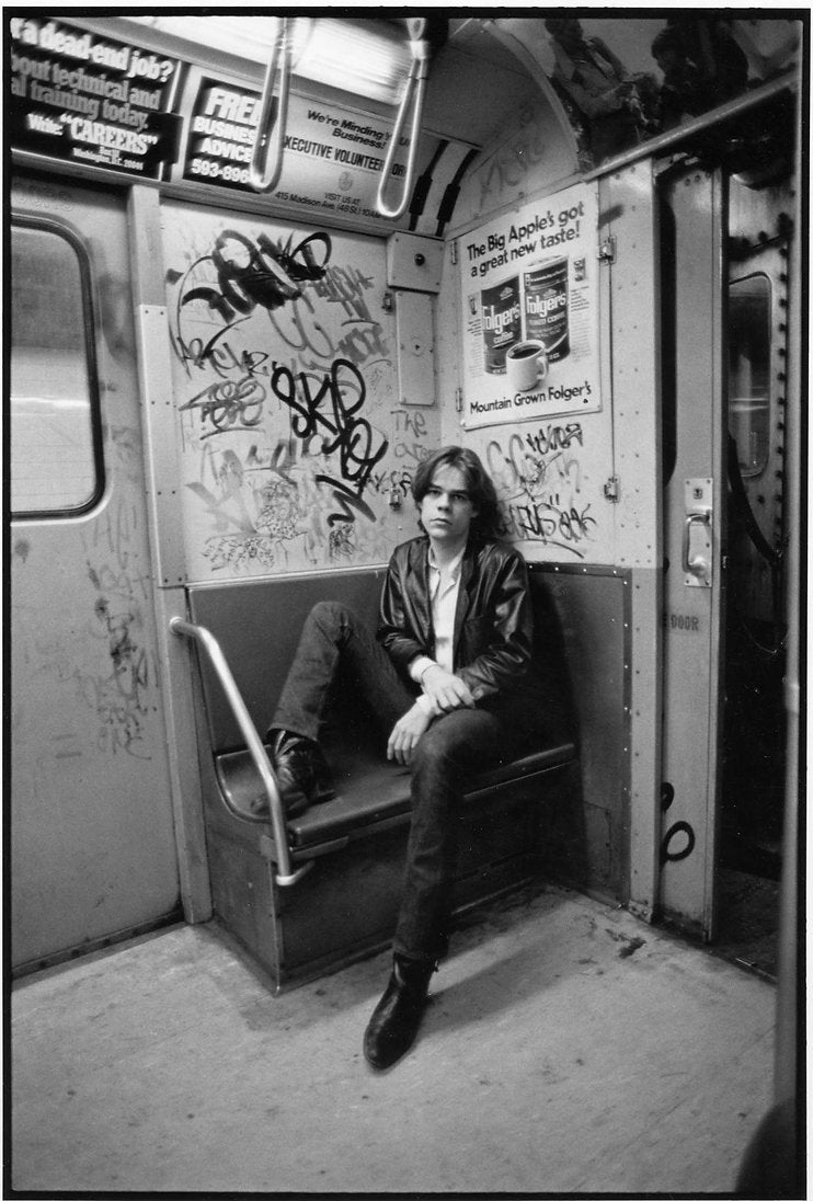 David Johansen, New York City, 1978, photographed by Roberta Bayley.