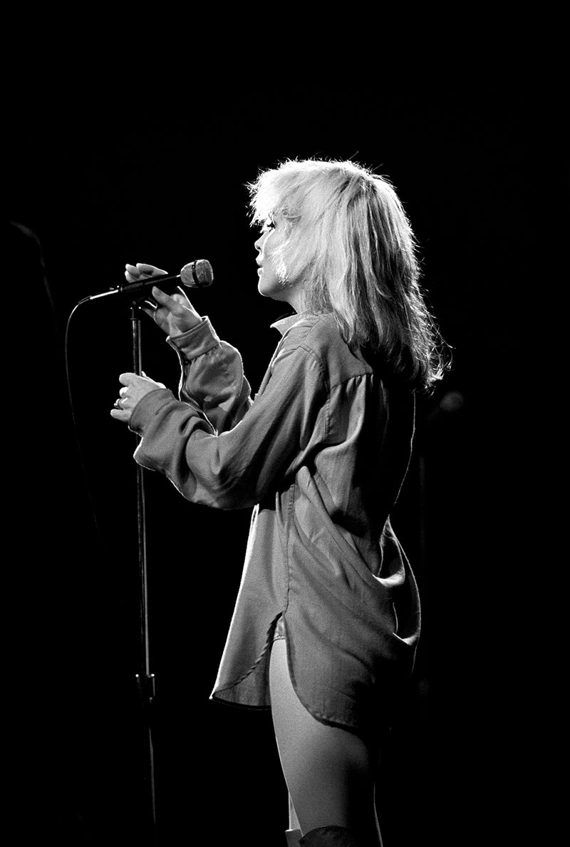 Debbie Harry in Profile, New York City, 1978. Photograph by Ebet Roberts.