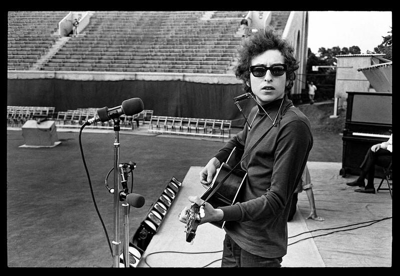Bob Dylan, Acoustic Guitar, Forest Hills Soundcheck, 1965