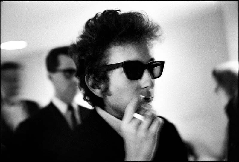 Bob Dylan, Sunglasses & Cigarette, 1964