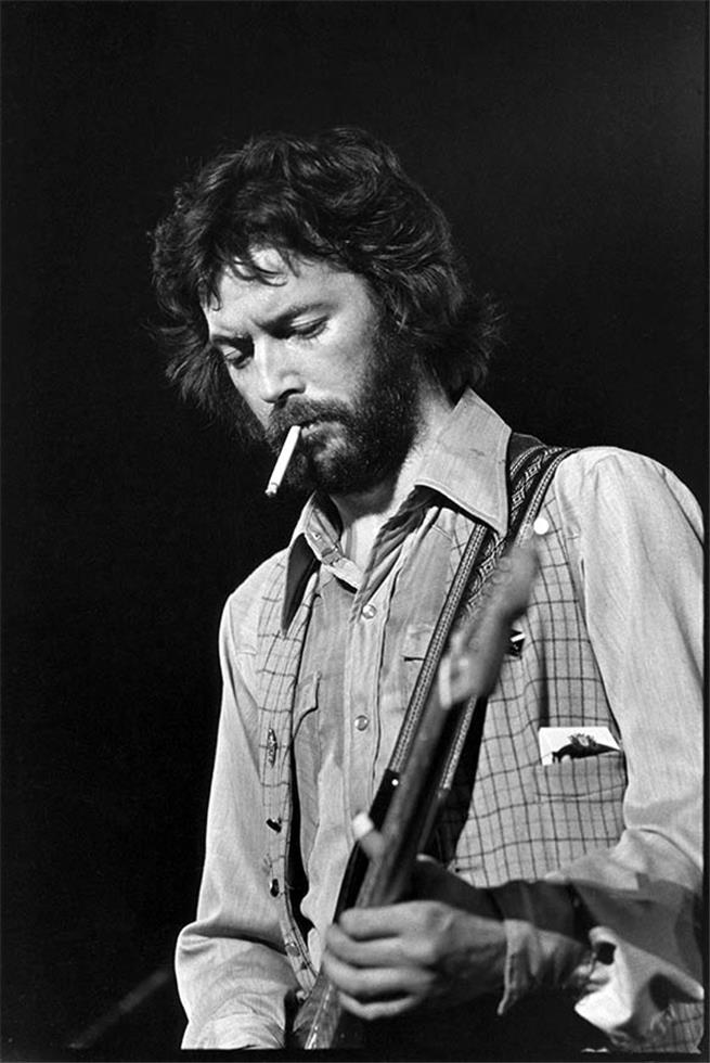 Eric Clapton photographed by Charlyn Zlotnik.
