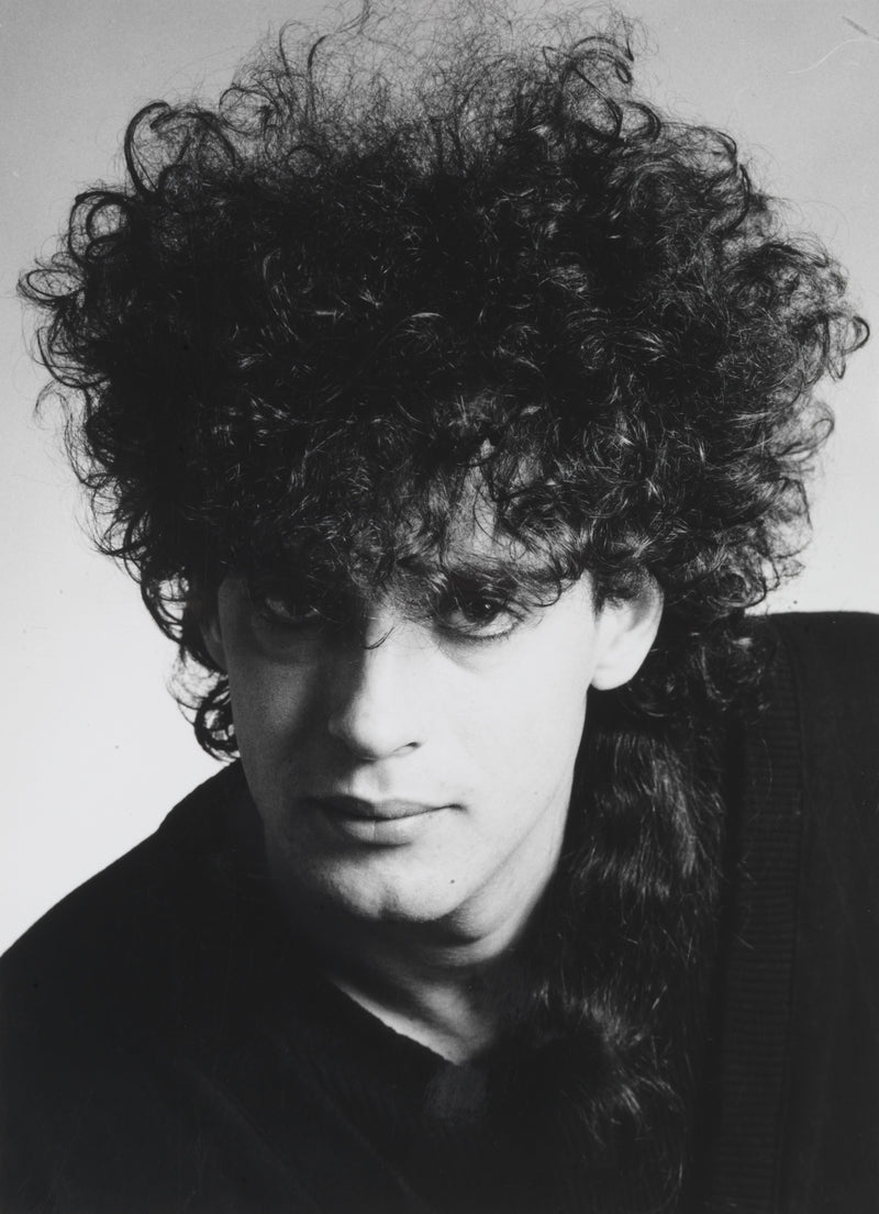 Gustavo Cerati Tight Crop, Buenos Aires, Argentina, 1986, photographed by Andy Cherniavsky.