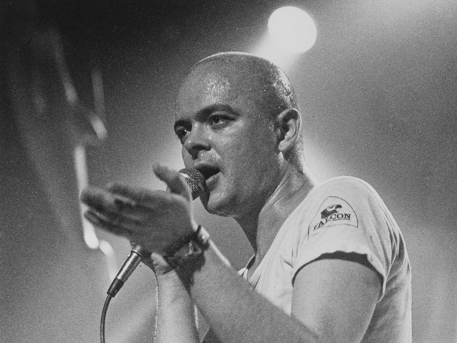 Luca Prodan, Buenos Aires, Argentina, 1985, photographed by Andy Cherniavsky.