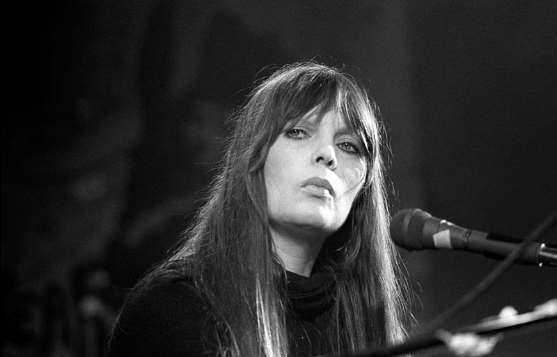 Nico, CBGB, New York City, 1979. Photograph by Ebet Roberts.