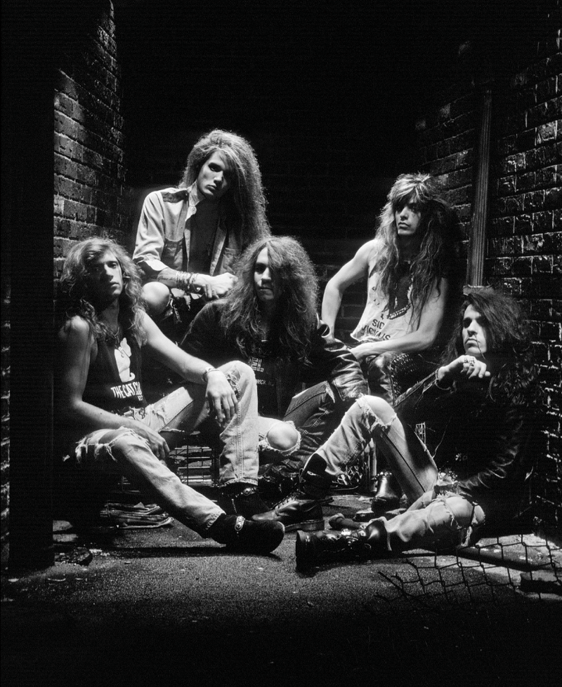 Skid Row, 1988, photographed by Mark Weiss.