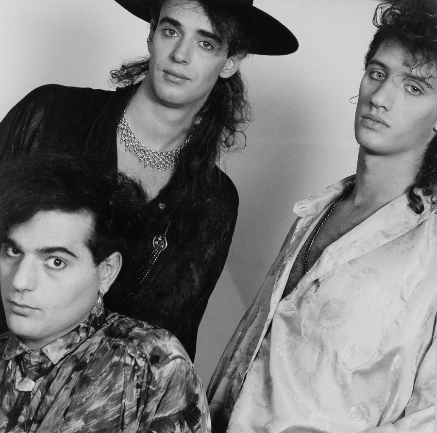 Soda Stereo, Buenos Aires, Argentina, 1987, photographed by Andy Cherniavsky.