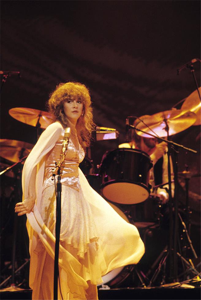Stevie Nicks of Fleetwood Mac photographed by Charlyn Zlotnik, 1979.