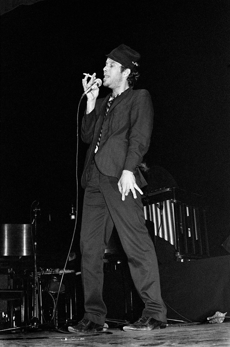 Tom Waits, New York City, 1977. Photograph by Ebet Roberts.