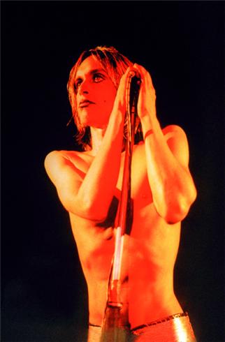 Iggy Pop Raw Power, Cover, London, 1972, photographed by Mick Rock.