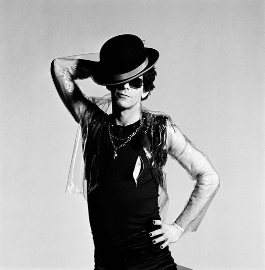 Lou Reed, London, 1975, photographed by Mick Rock.