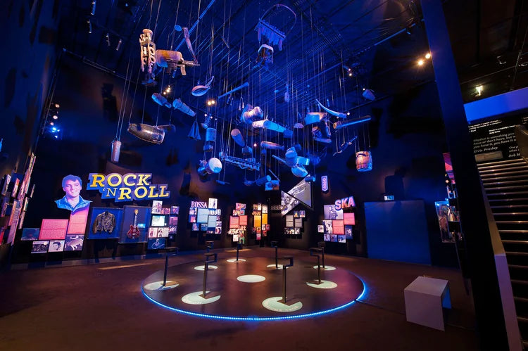 Tropen Museum "Rhytm & Roots" Exhibition Amsterdam - Installation View