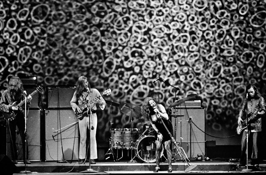 Janis Joplin Wide Stage Performance, 1968