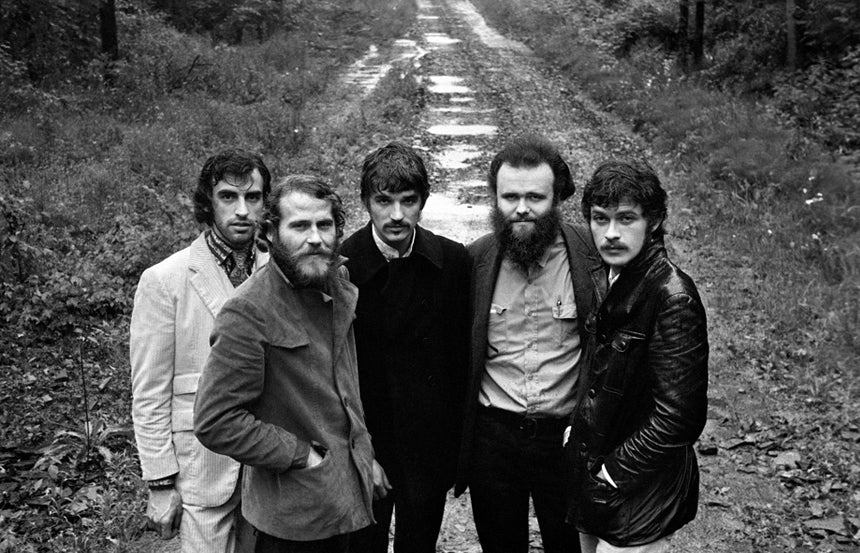 The Band on Road, Woodstock, 1969