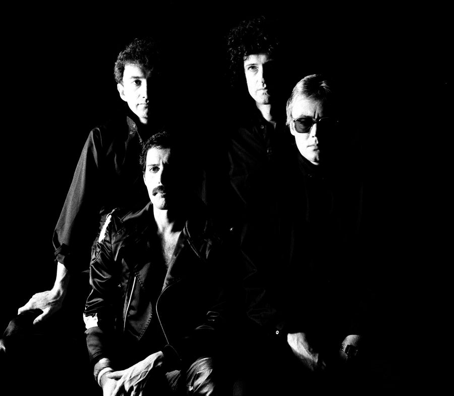 Queen Performing Live, Canada, 1982, photographed by Patrick Harbron.