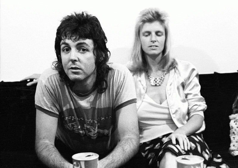 Paul & Linda McCartney, Newcastle, 1973