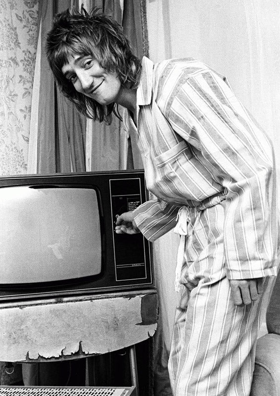 Rod Stewart, London, 1974