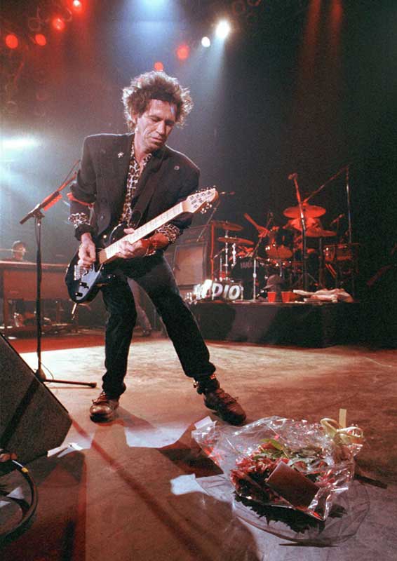 Keith Richards, London, 2002