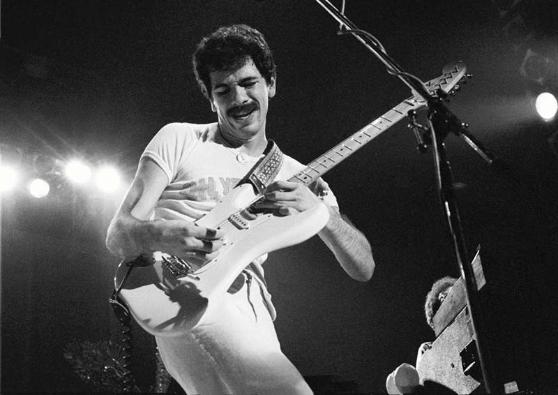 Carlos Santana, London, 1975