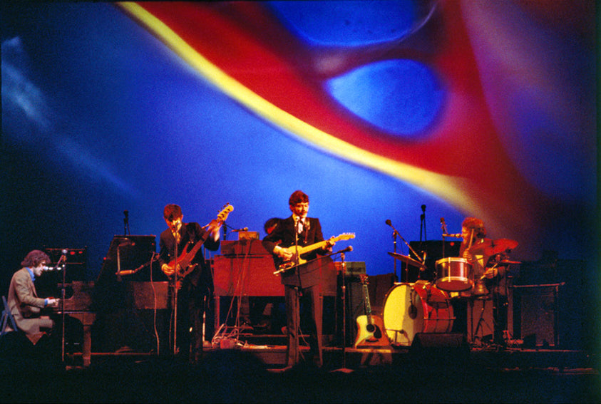 The Band and Joshua Light Show, New York City, 1969