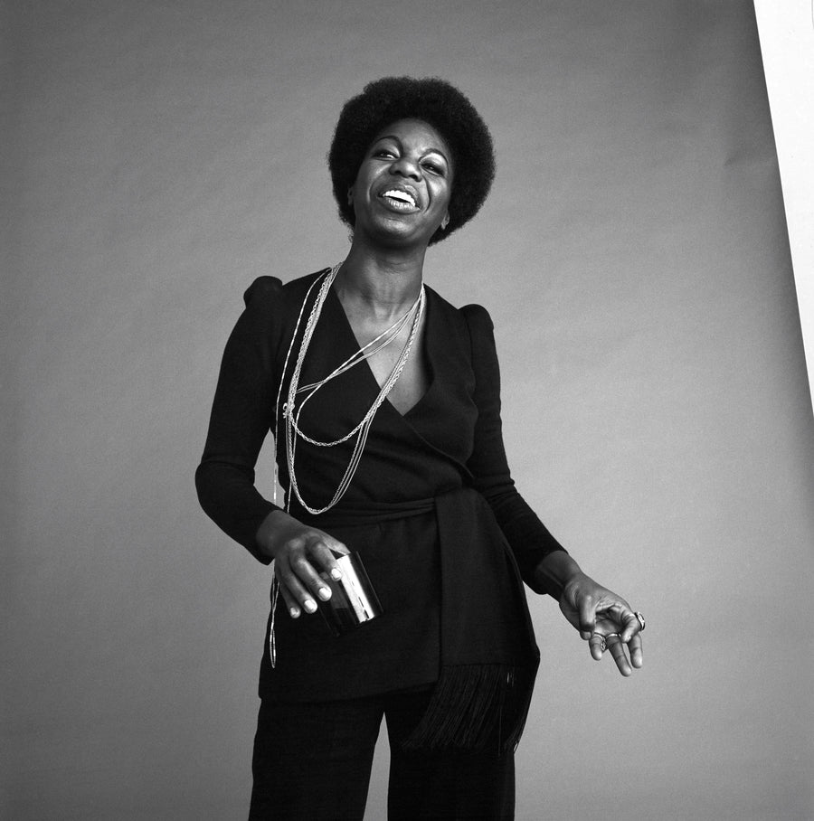 Nina Simone, standing, 1969