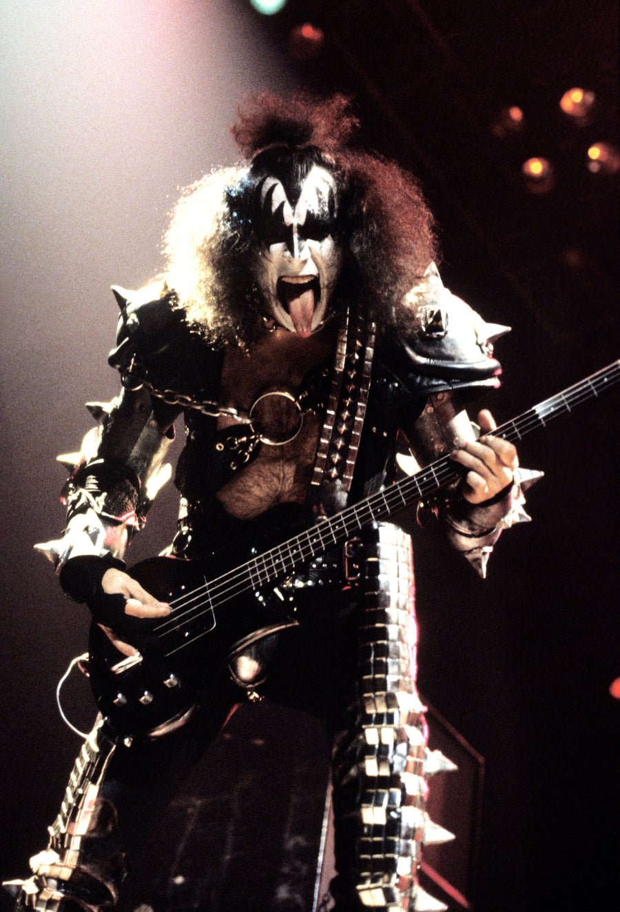 Gene Simmons, Canada, 1979, photographed by Patrick Harbron.