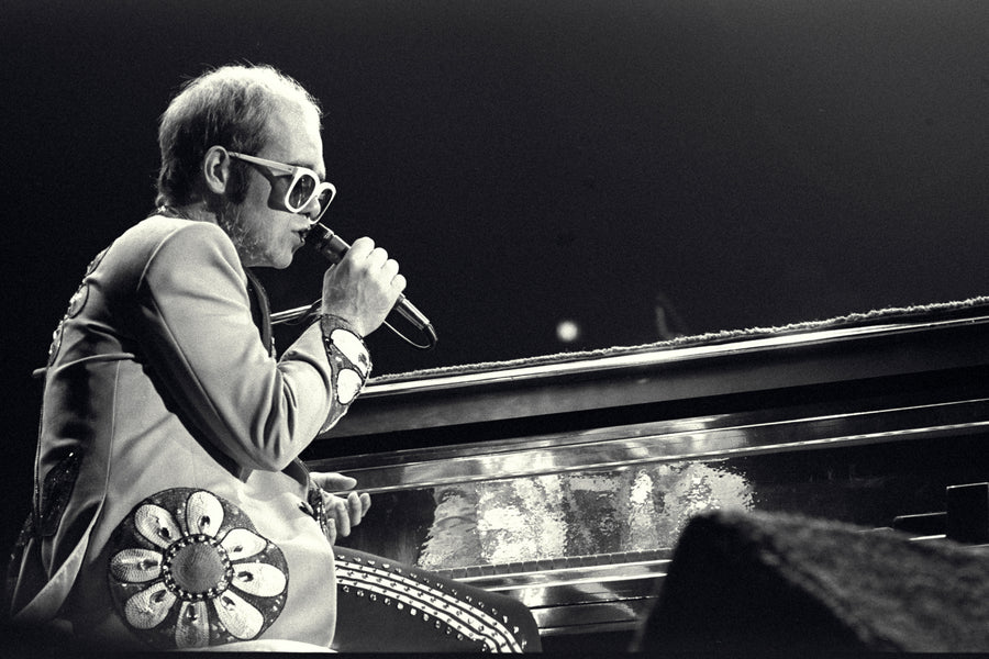 Elton John, Madison Square Garden, Louder Than Concorde Tour, New York City, 1976