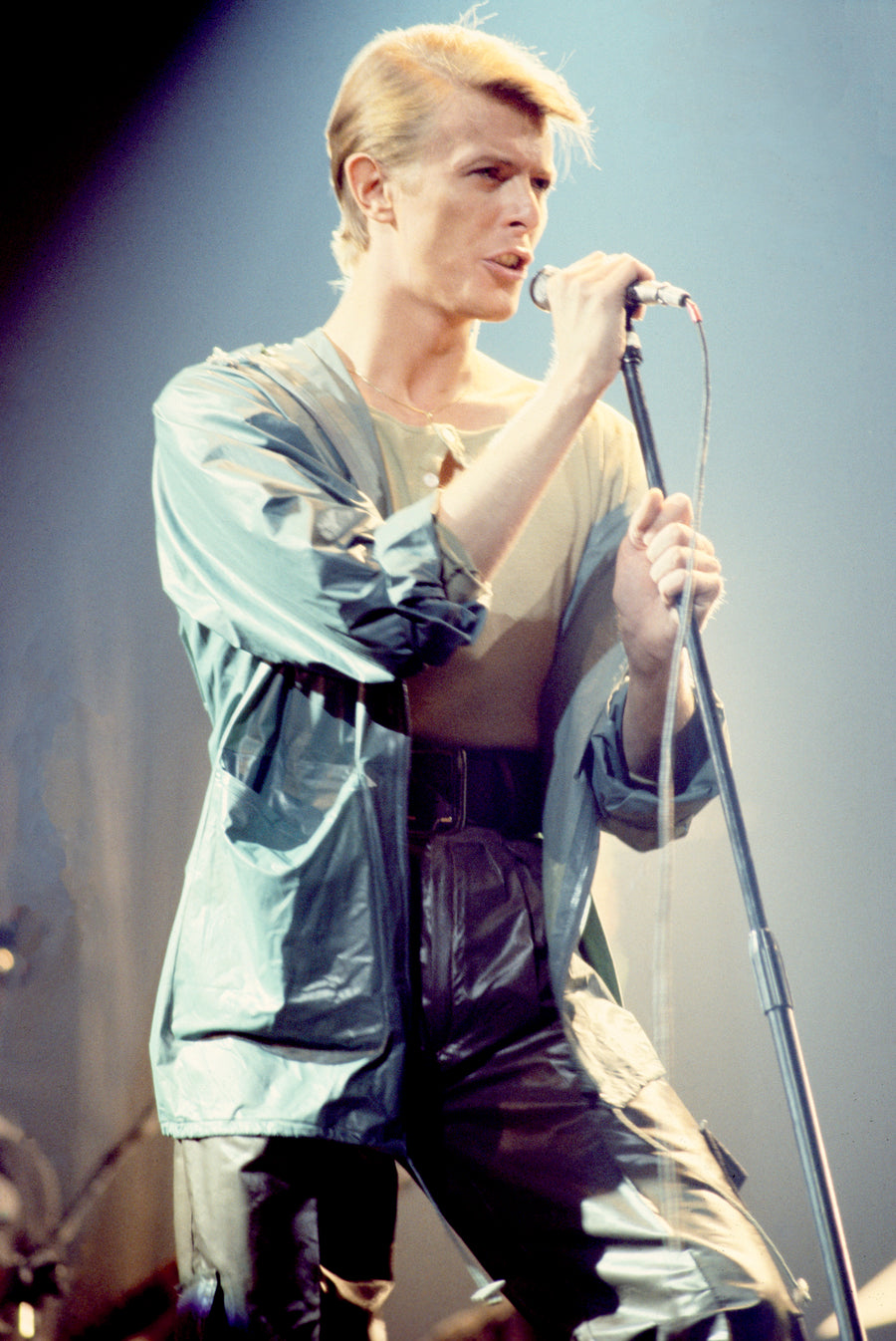 David Bowie Portrait, Canada, 1978, photographed by Patrick Harbron.