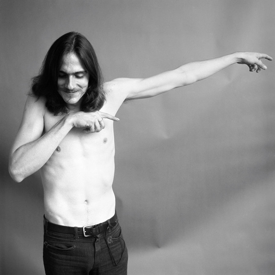 James Taylor with His Arm out, 1969