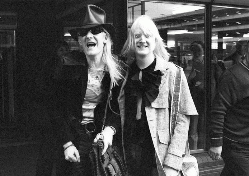 Edgar and Johnny Winter, London, 1974