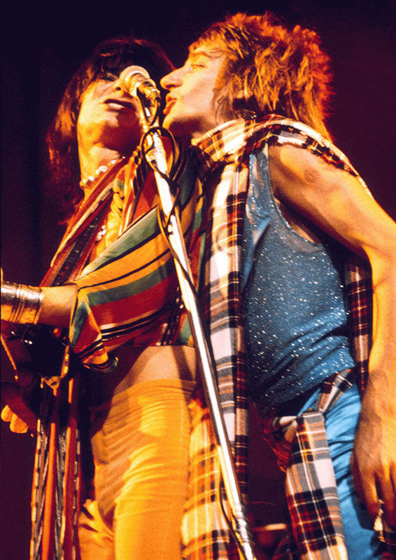 Rod Stewart & Ronnie Wood, London, 1973