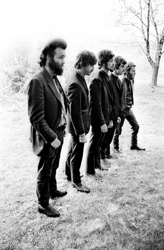 The Band Outdoor Portrait, Woodstock, 1968