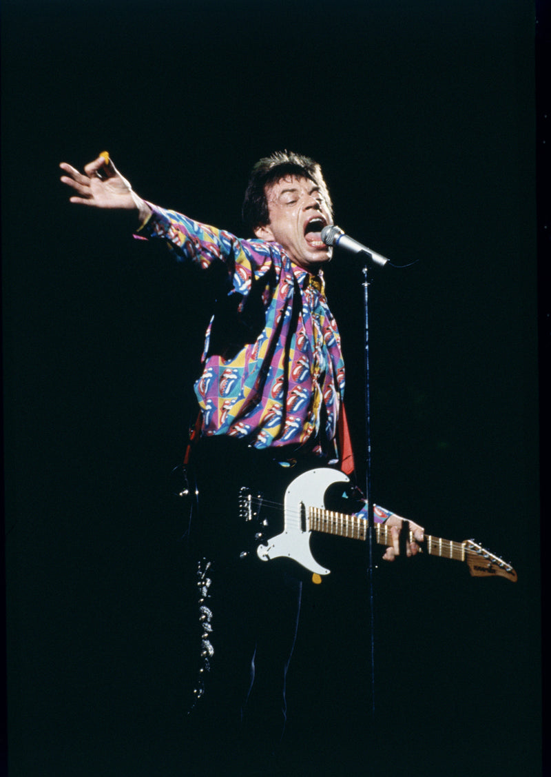 Mick Jagger, Steel Wheels tour, 1989