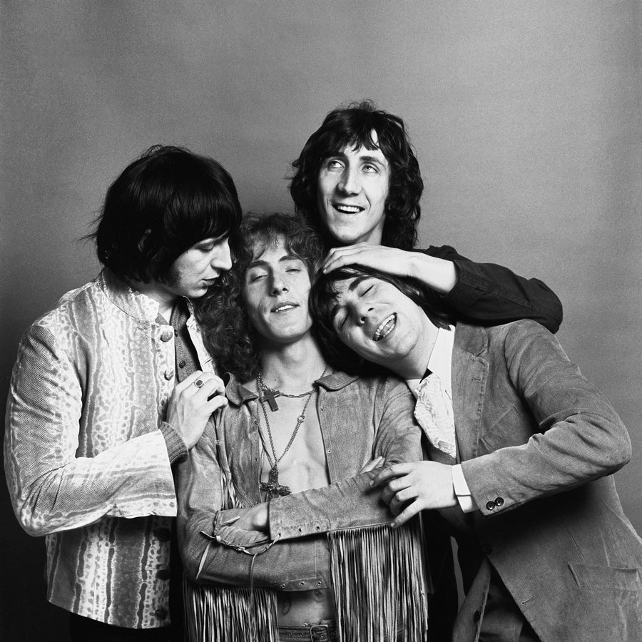 The Who, standing, 1969