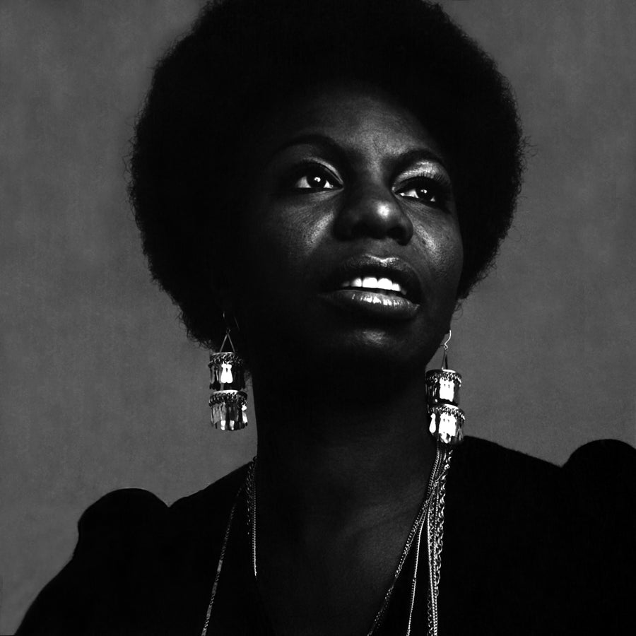 Nina Simone, looking out, 1969