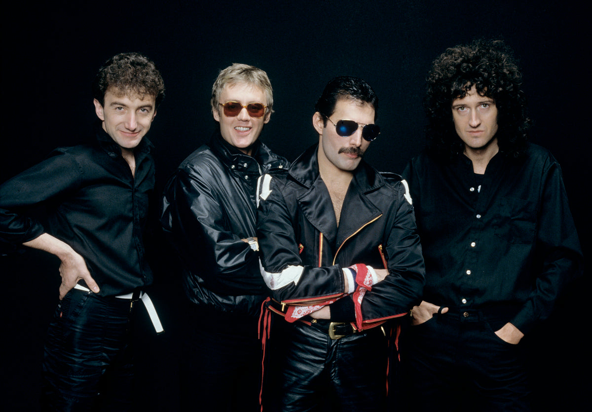 Queen On Stage, Canada, 1982, photographed by Patrick Harbron.
